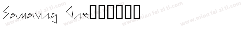 Samaung One字体转换